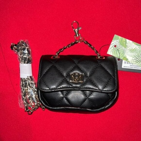 Vegan Leather Crossbody Chain Strap Mini bag NWT